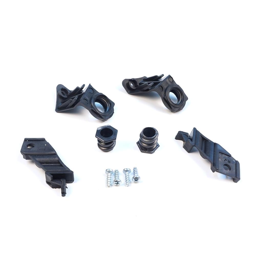 BHL29+BHL30 Headlight Holder Mount Repair Bracket Tab Set Left Right for VW Jetta MK5 A5 1K 2005-2010 Golf MK5 A5 1K 2004-2009 1K0998225 1K0998226