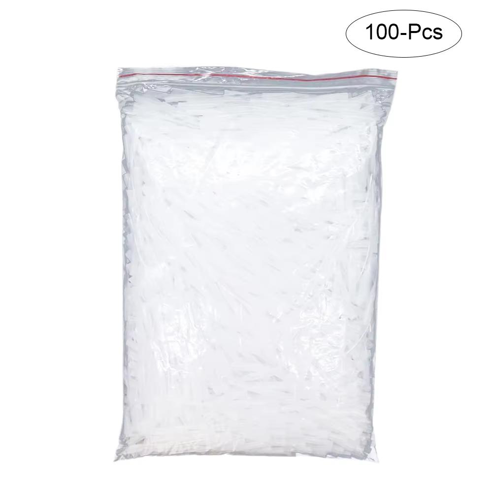 

100 шт. Клеевые микро-наконечники Пластиковый флакон для клея Клей 502 Резиновый шланг Резиновая капельница Трубка Хвост мыши Дозирующая игла Дозирующая трубка