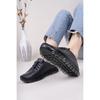 Women's Genuine Leather Gel Sole Casual Sports Shoes
