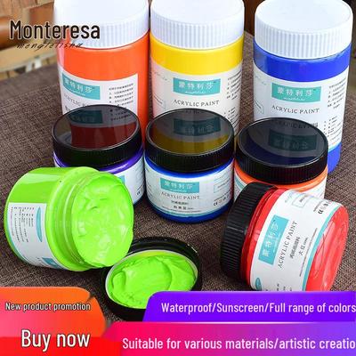 Waterproof 300ml Acrylic Paint Bottle for Student and Wall Art