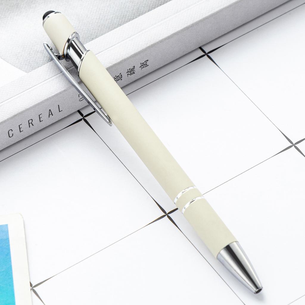 Metall-Touch-Stift, Aluminium-Stab-Stift, Meiji-Stift, Kapazitiver Touch-Stift, Kugelschreiber, Handschrift-Touchscreen-Stift