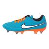 Nike Tiempo Legend 5 Rahat Dayanıklı Kaymaz Destekleyici Dengeli Futbol Ayakkabıları Unisex Futbol Ayakkabıları Mavi Turuncu 631614-418