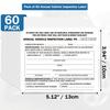 60Pack DOT Annual Vehicle Inspection Stickers - 60 Pack 2-Ply FMCSA Annual Inspection Lables with Adhesive Vinyl Sticker Mylar Laminate,Interior