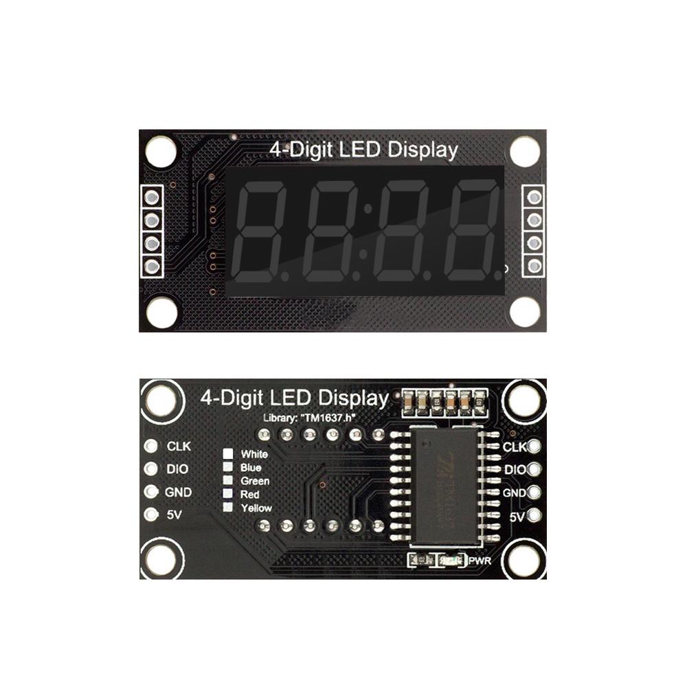 TM1637 LED Display Module for Arduino 7 Segment 4 Digits 0.36/0.56 Inch Clock Anode Nixie Tube Quad Serial Driver Board Module