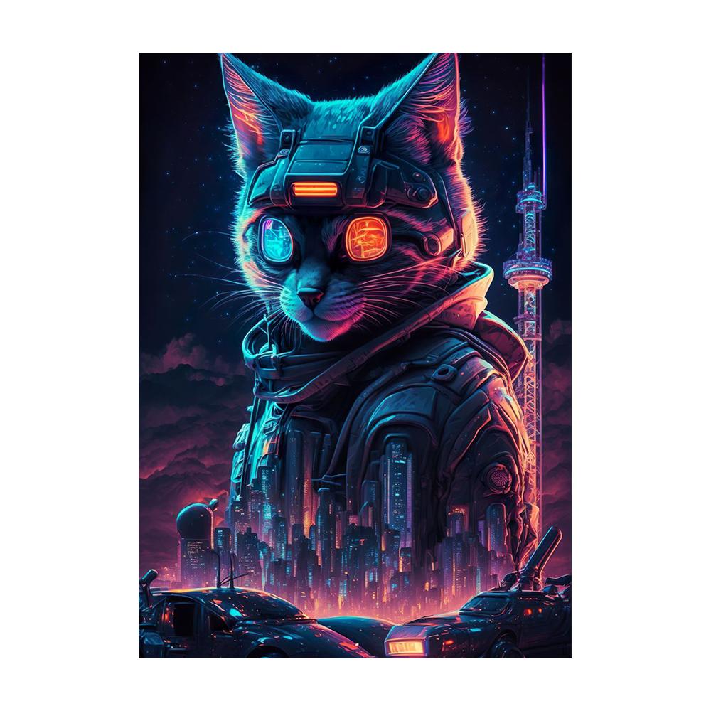 Ancient Landscape Moon Night Surrealism Art Canvas Painting Wall Pop Poster and Prints Fantasy Gate Modern Living Room Bedroom Home Pictures Decor