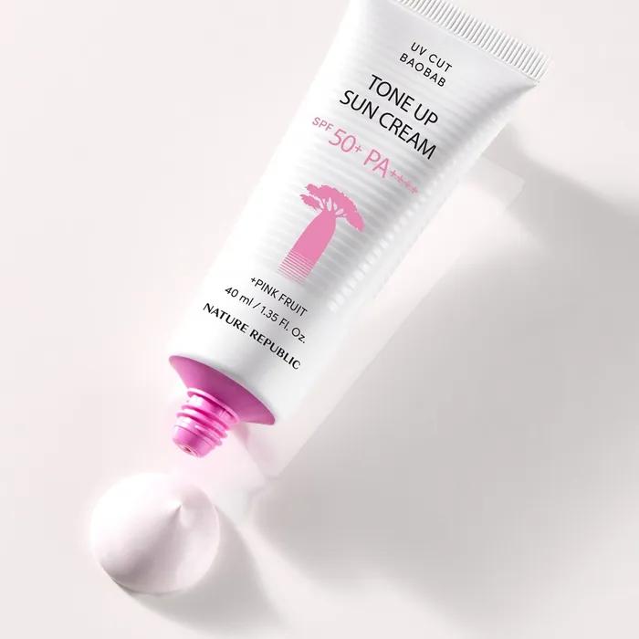 [2PACK] UV Cut Baobab Tone Up Sun Cream SPF50+ PA++++ 40ml*2EA