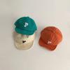 Baby Hat Spring And Fall Soft Brim Korean P Letters Embroidered Foreign Atmosphere Duck Tongue Hat Infant Baby Ins Baseball Cap
