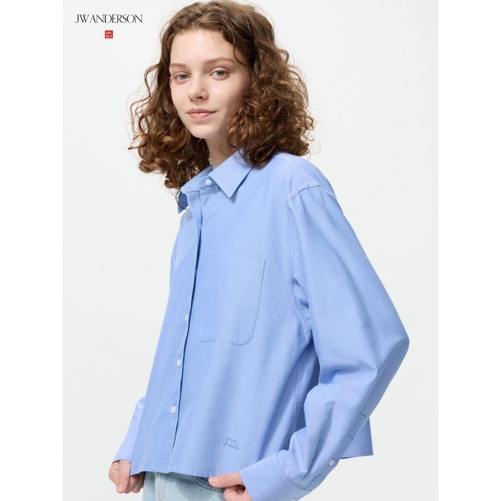 Uniqlo Oxford Boxy Shirt  Long Sleeve 