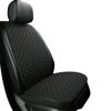 Flax Car Seat Cover Four Seasons Front or Back Backrest Linen Fabric Cushion Breathable Protector Mat Pad Auto