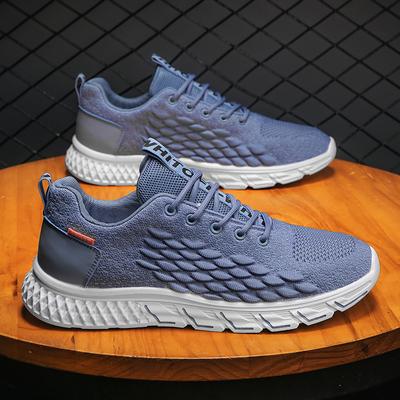 Men Shoes Men Zapatillas Hombre Sneakers Fashion Casual Shoes Mesh Elastic Non-slip Vulcanized Shoes Breathable Tennis Shoes For