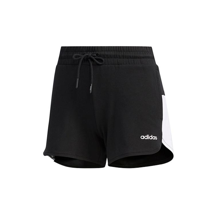 (WMNS) adidas neo Fv Logo Printing Shorts Black Women s DW7744 XL
