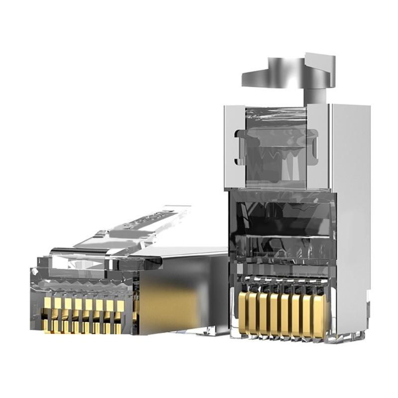 Flammhemmende PVC CAT6A RJ45 Ethernet-Steckverbinder mit verbesserter Kabelidentifizierung und Knickfestigkeit