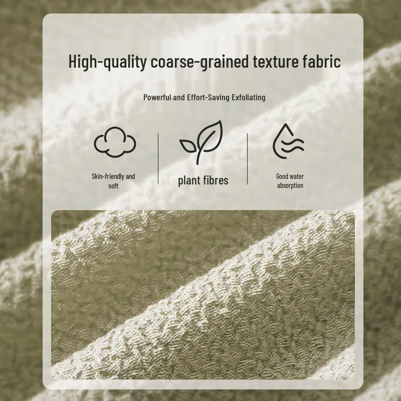 Hepu Dual-Sided Exfoliating Bath Mitt for Back