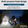 Portable Led Bulb Light IP65 Waterproof Portable Solar Lamp Bulb Solar Panel Outdoor Emergency Light for Camp Tent Night Fishing