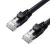 ELECOM LAN Cable CAT6A 10m Break Prevention Connector Standard Black LD-GPA/BK10