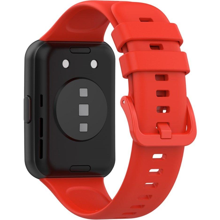 Silikonarmband für Huawei Watch Fit 2, Rot
