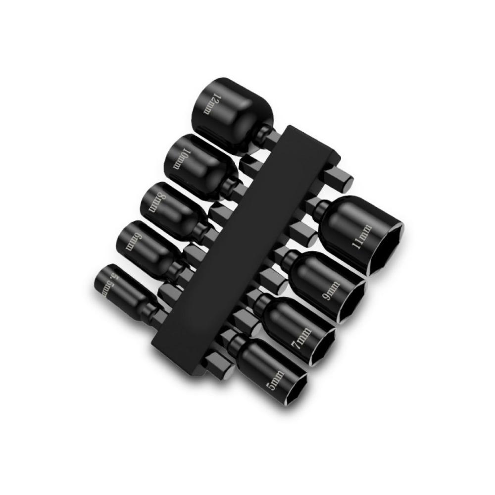 6mm Handle Impact Socket Metric/Inch Hexagonal Socket Hex Socket Sleeve  Electric Drill