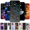 For Tecno Spark 20 Pro Case Cool Painted Silicone TPU Soft Cover for Tecno Spark20 / 20 Pro Cases Black Protective Phone Shells