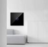 Single black touch light switch