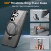 Magnetic for Samsung Galaxy S25/S24 Ultra Plus Case [Compatible With Magnetic] with Stand,Drop Protection] Translucent Back Slim