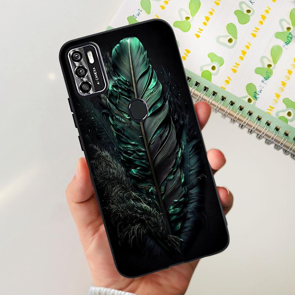 For ZTE Blade A7s 2020 Case Zte A7020 Blade A7s 2020 Fashion Cool Pattern Black Silicon Soft Phone Cases