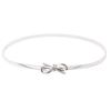 New Fashion Women Belt Bow Clasp Front Stretch Skinny Elastic Belt Bowknot Waist Strap EMA
