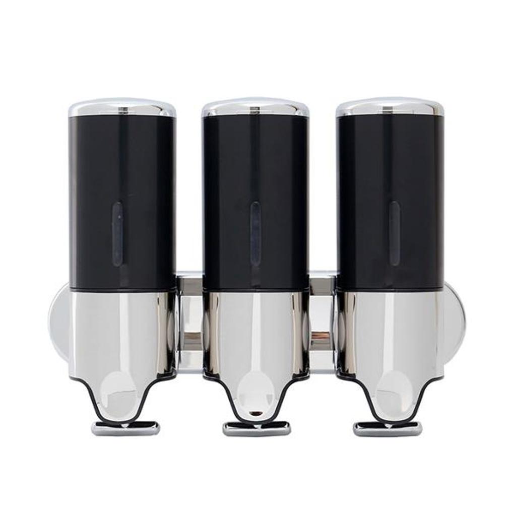 Home Story Bathroom Dispenser/3-Hole Wall-Mounted Soap Dispenser