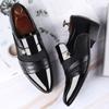 Fashion Slip On Men Dress Shoes Men Oxfords Fashion Business Dress Men Shoes Classic Leather Men'S Suits Shoes