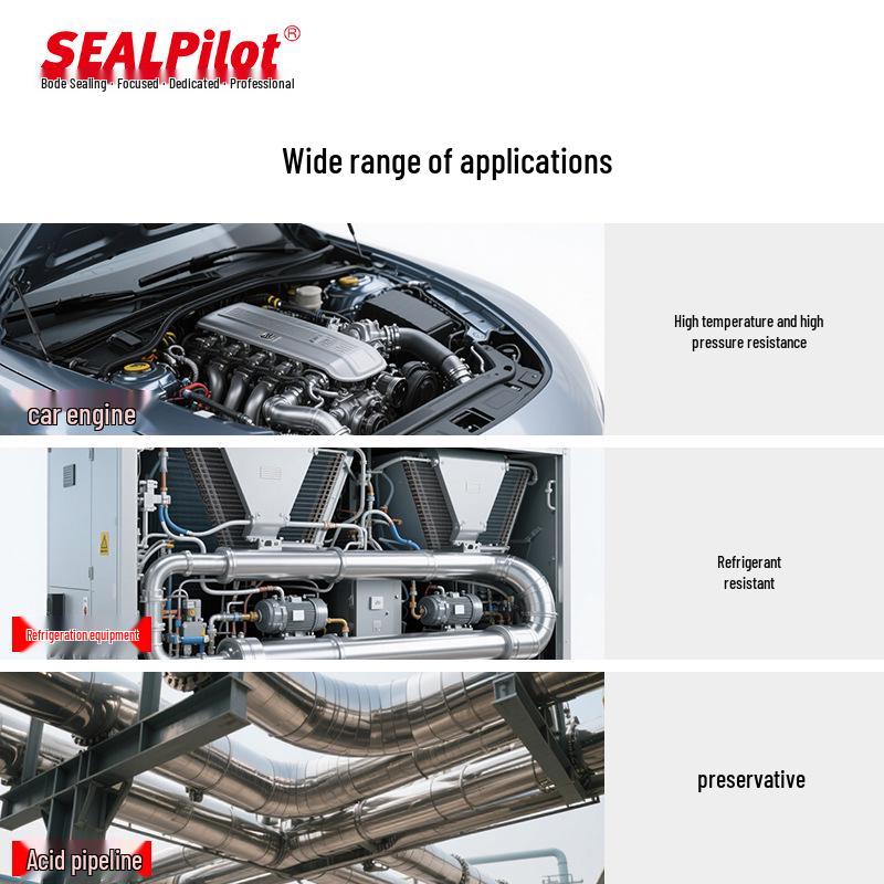 Red Copper Fluororubber Nitrile High-Pressure Oil-Resistant Gasket Seal