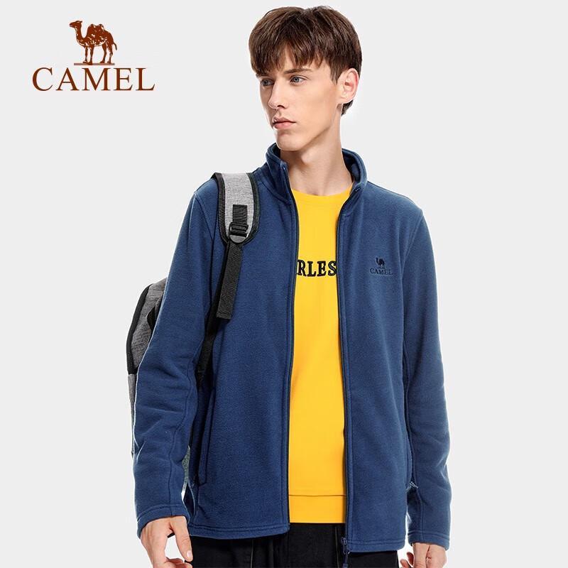 CAMEL Men s Fleece Sports Jacket