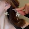 Trendy Geometric Flower Drop Dangle Earrings For Women Simple Desgin Earrings Party Wedding Fashion Jewelry Accessories 2025