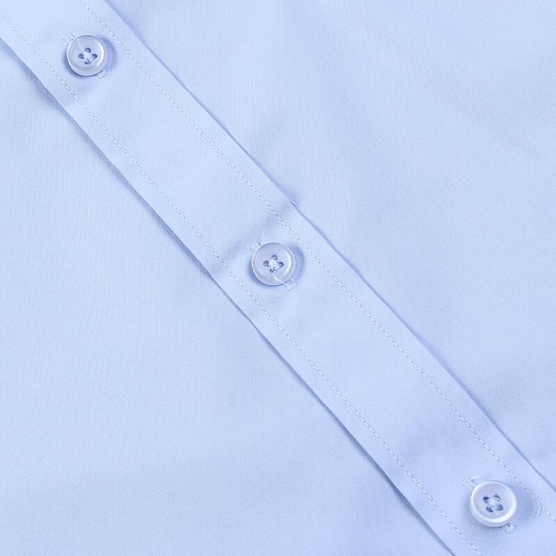 Unisex Wrinkle-Resistant Business Long-Sleeve Shirt