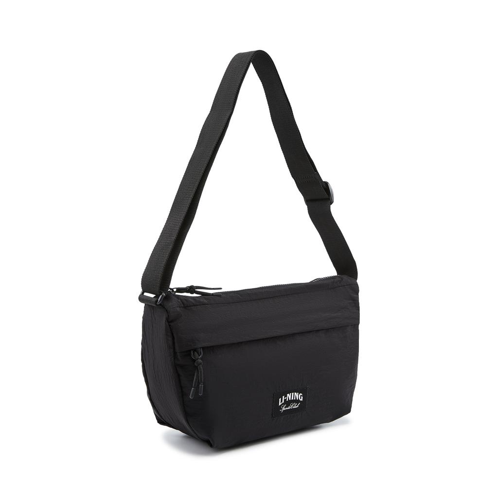 New LiNing Sports Life Collection Polyamide Crossbody Bags Unisex Black ABDV353-1