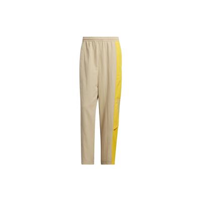 Neo Colorblock Logo Print Straight Leg Sports Pants Men Bottoms Khaki HN4721