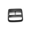 ABS Carbon Fiber Rear Seat Air Condition Outlet Cover Anti Kick Frame Trim Decoration Accessories For BYD Seal EV 2022 2023 2024