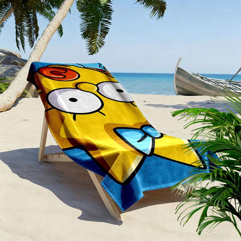 Maggie Print Beach Towel, Large Soft Quick Dry Towel for Beach Camping Swimming