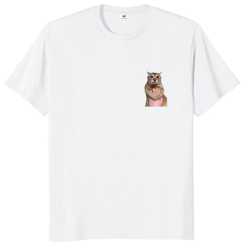 Tole Tole Cat T Shirt Cute Cats Meme Trend Y2k Tshirt Oversized Unisex Trendy Cotton Breathable Y2k Short Sleeves Classic Soft