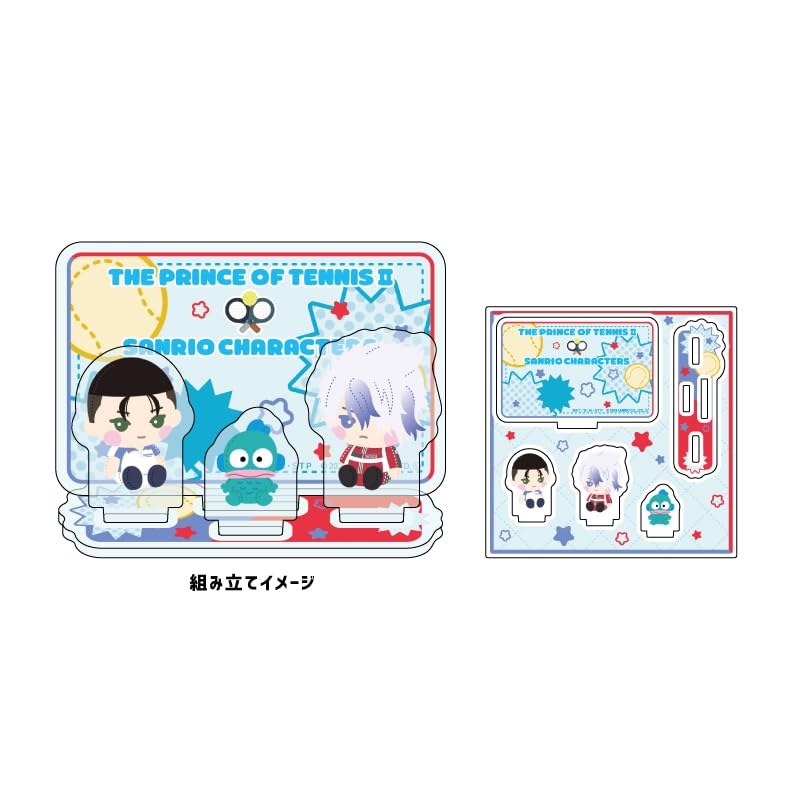 The New Prince of Tennis x Sanrio Characters 07 G ver. [Original Illustration] Acrylic Stand Plate