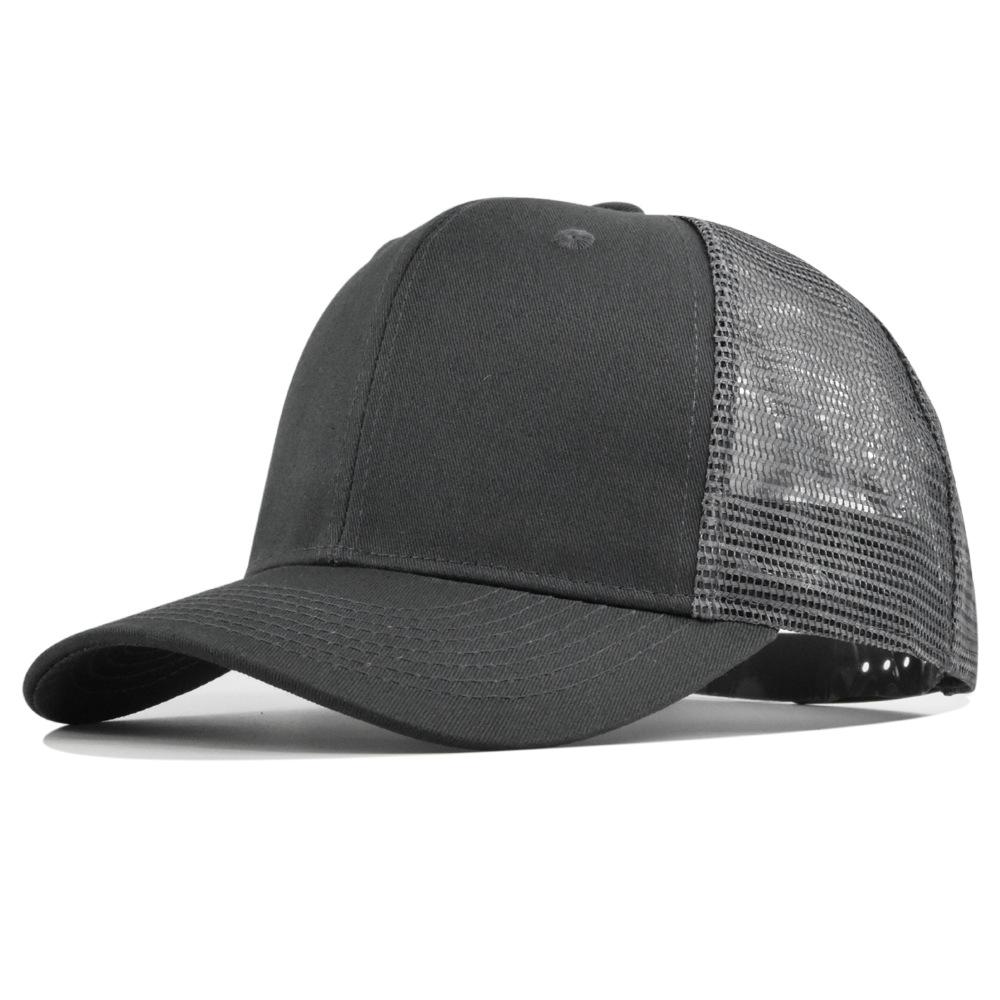 High Quality Mesh Breathable Baseball Cap For Men Women Adjustable Running Outdoor Sport Sun Protection Hat Snapback Trucker Hat