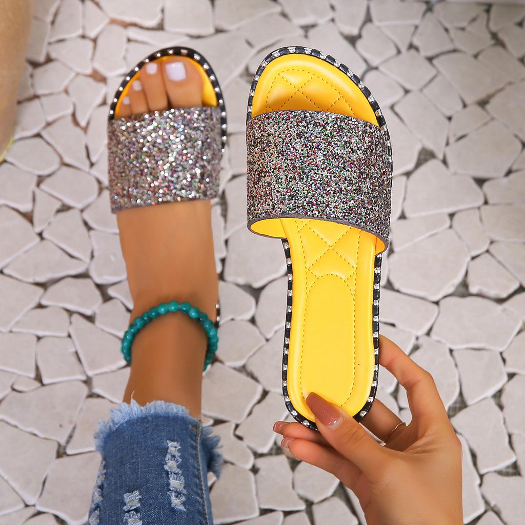 Sommer Neue Mode Damen Hausschuhe Offene Zehen Flache Strandschuhe Damen Rom Outdoor Hausschuhe Damen Zapatos Mujer Pantoletten