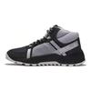 Timberland Solar Wave Lt GreenStride Slip-Resistant Durable Mid-Top Hiking Shoes Men Hiking Shoes Gray Black A2DA6033