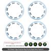 Tesla Model 3 Wheel Hub Caps & Rim Protectors for 17-25 Versions, 18-inch