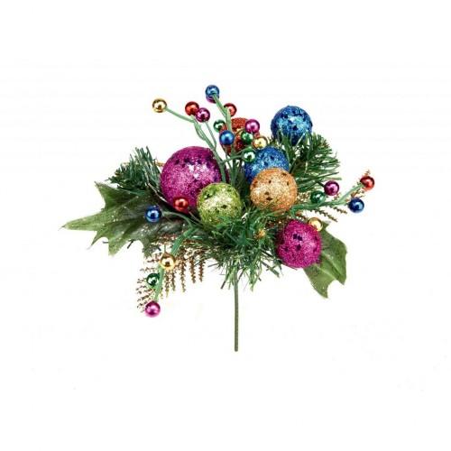 Premier Glitzerkugel-Pick-Weihnachtsdekoration