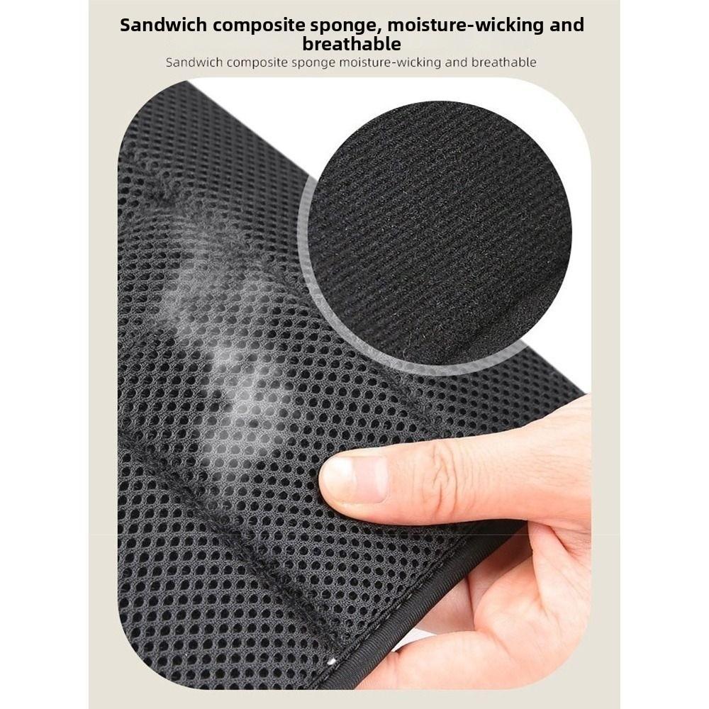 Breathable Airplane Foot Hammock Adjustable Airplane Foot Rest Leg Support Cushion  Train Bus