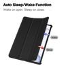 For Samsung Tab S9fe Case 2024 12.4 Inch Premium Tri Fold Stand Cover for S9 Plus S10 Tablet Protective Sleeve