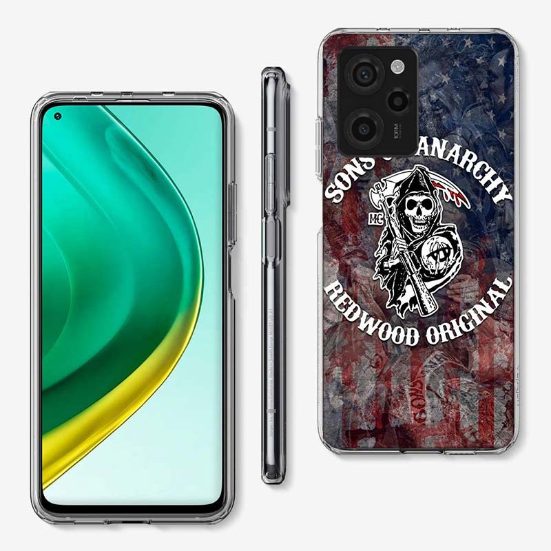 Sons of Anarchy Phone Case For Xiaomi Poco F7 Ultra X7 X5 X6 F6 Pro M5S M6 X3 X4 Mi 15 14 12T 11T 10T F5 F3 M4 Pro 11 Lite Cover