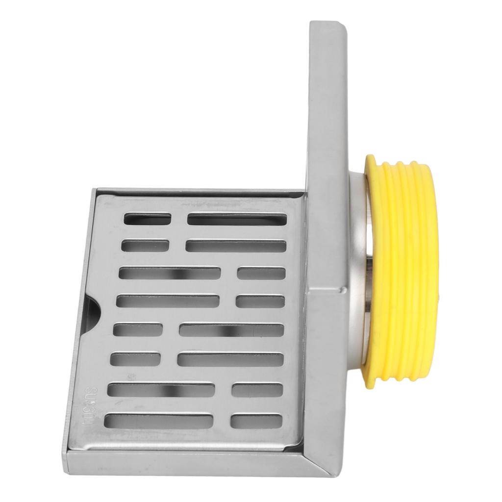 Corner Floor Drain L Shaped Surfaces Drawing Process Corrosion Resistant Anti Rust Side Floor Drain