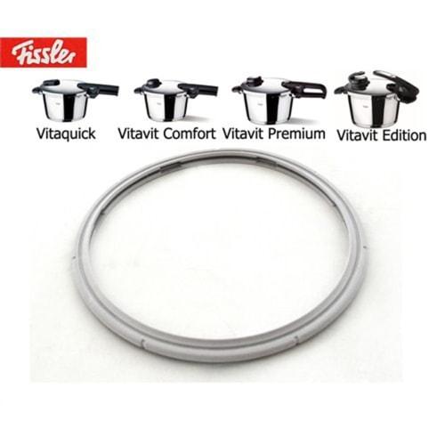 Fissler Pressure Cooker Parts, Silver Rubber Gasket for 22cm Premium, Comfort, and Vitaquick Pressure Cookers (Official Japanese Product) 600-000-22-7