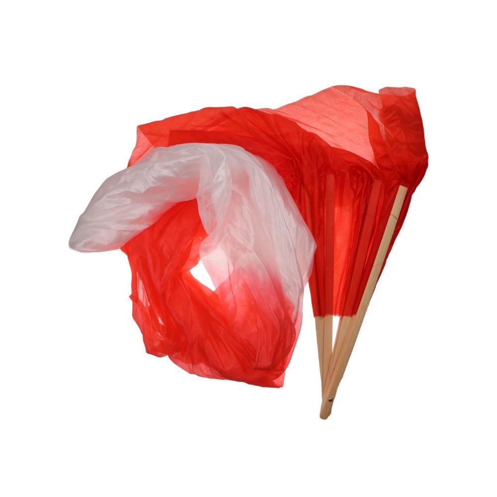 150cm Belly Dancing Fan Imitation Silk Yangko Dance Props Performance Props Dance Long Fan  Stage