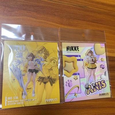NIKKE Goddess Victory Tower Records Cafe Limited Acrylic Stand set 2 Anis